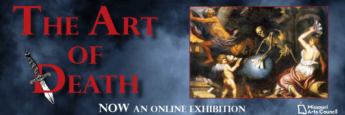 The Art of Death Online Exhibition Banner