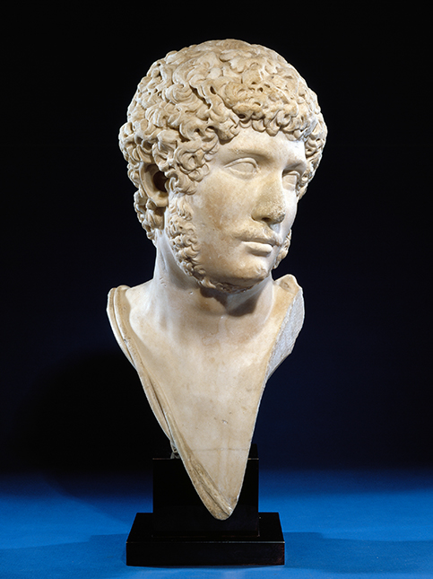 Roman, ca. 130–140 CE (Common Era; replaces AD, Anno Domini "in the year of our Lord") Marble Gilbreath-McLorn Museum Fund and Gift of Museum Associates (89.1) Height: 54.4 cm Additional images may be viewed in Argus