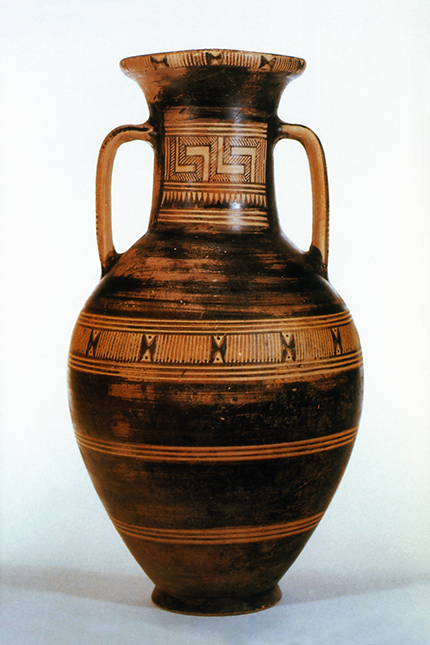 Greek, from Athens Middle Geometric I, 850-800 BCE