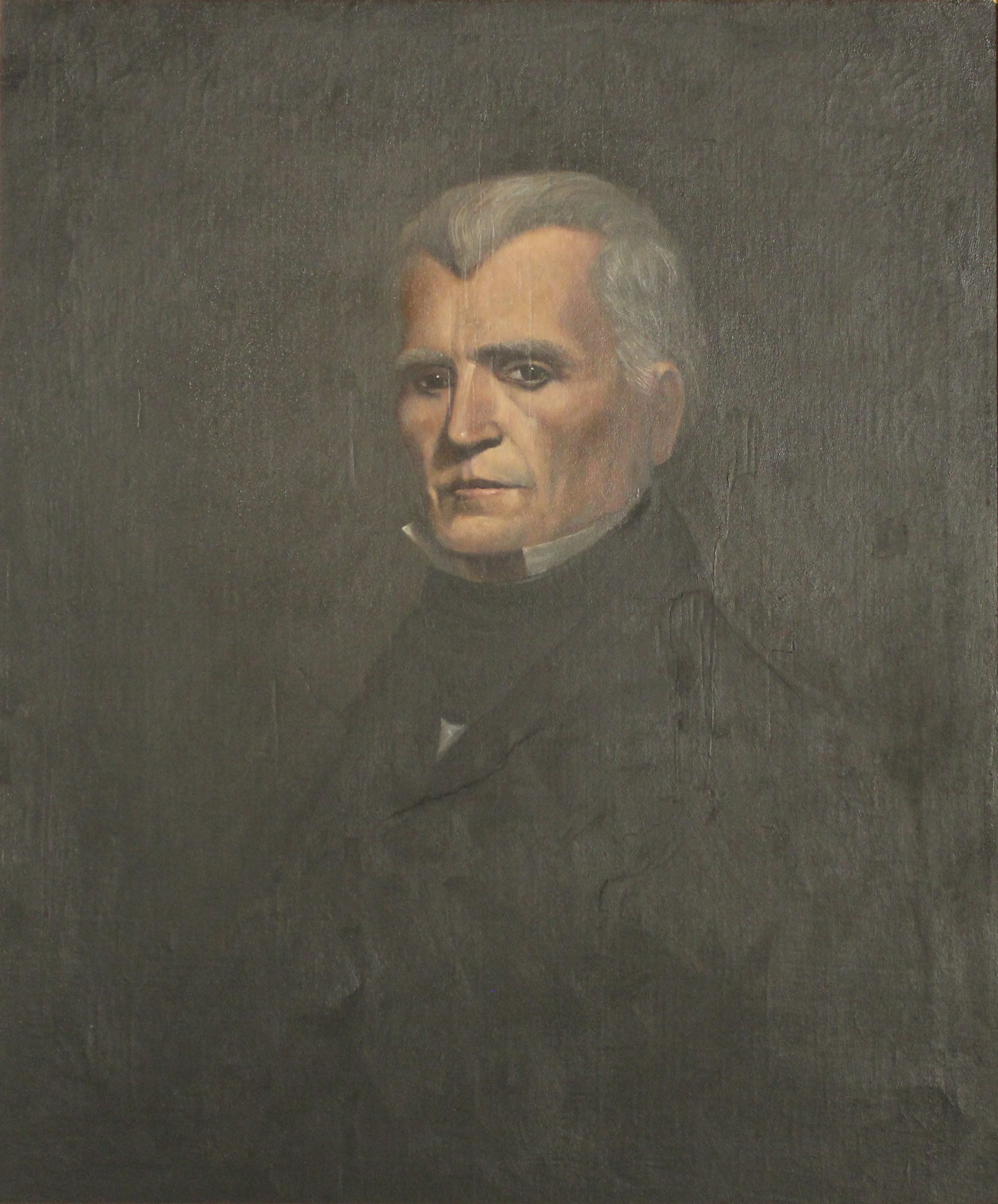 George Caleb Bingham (American, 1811–1879) Samuel Tribble Crews, 1830s Oil on canvas Gift of Will and Carolynn Ferguson (2018.3.1)
