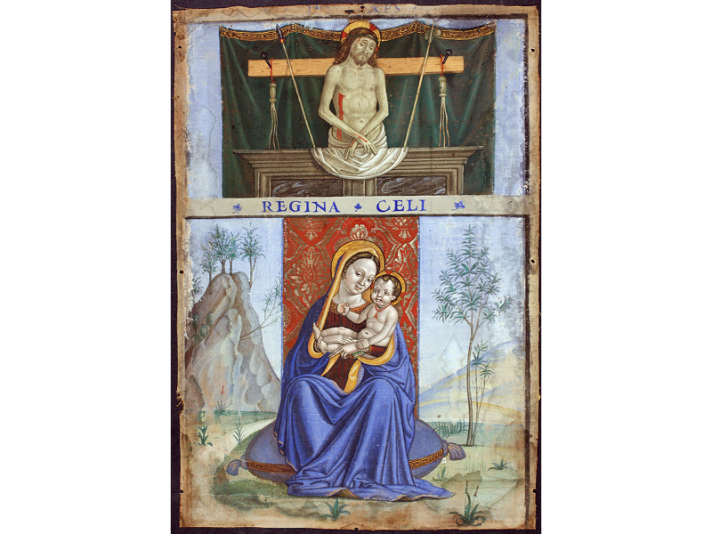 Madonna and Child and the Man of Sorrows