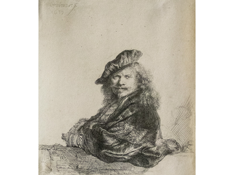 Rembrandt self-portraint