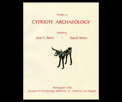 Studies in Cypriote Archaeology, Monograph XVIII