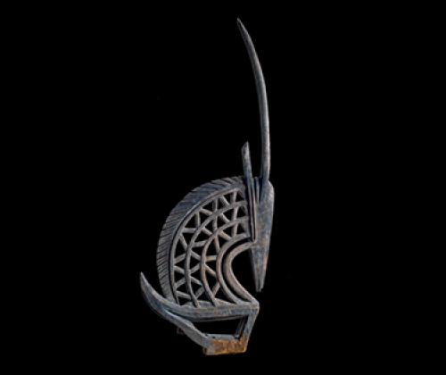 Chi Wara-Headcrest in the form of an antelope
