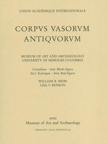 Corpus Vasorum Antiquorum, Corinthian, Attic Black-Figure, Six’s Technique, Attic Red-Figure