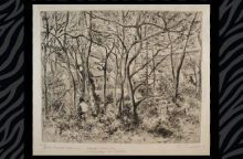 “The Woods at L’Hermitage, Pontoise"