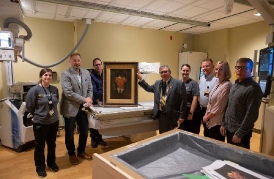 Image of X-Ray and Museum Staff