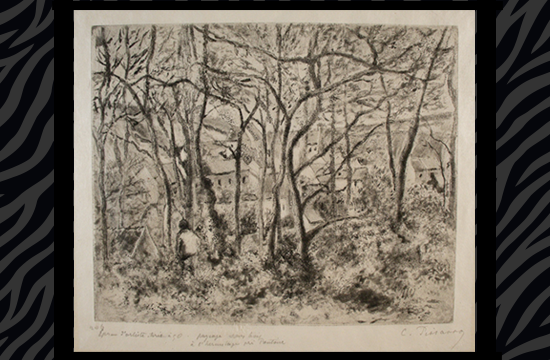 “The Woods at L’Hermitage, Pontoise"